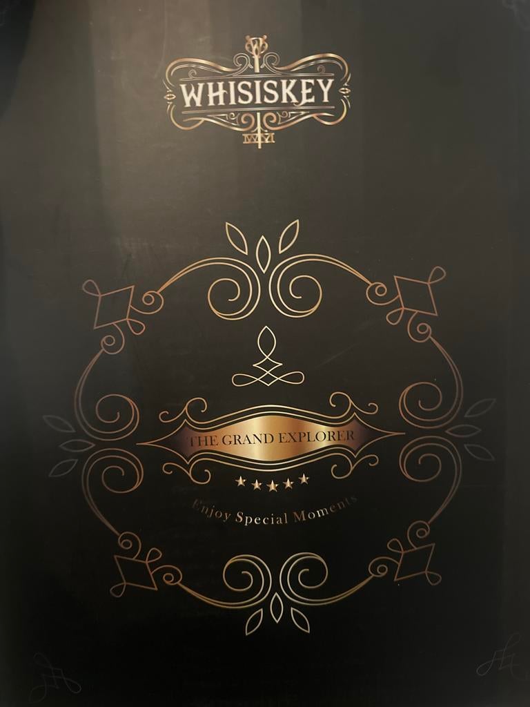 Whiskey Drankenbol met Glazen - Nieuw in Doos, Overige kleuren, Nieuw, Ophalen of Verzenden, Glas