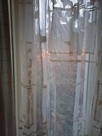 Vitrage, Ophalen, Crème, 200 cm of meer, Klassiek