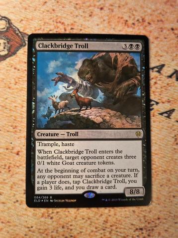 Clackbridge Troll (Foil) beschikbaar voor biedingen
