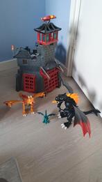 Playmobil drakenburcht met draken, Ophalen of Verzenden, Gebruikt