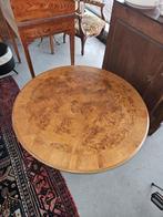 Antiek salontafel Doorsnee 99 cm hoogte 55 cm, Ophalen