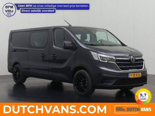 Renault Trafic 2.0 BlueDCi 130PK Lang Dubbele Cabine | Navig, Auto's, Bestelauto's, Te koop, ABS, Airconditioning, Android Auto