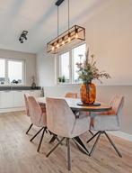 Moderne hanglamp voor boven de eettafel, Huis en Inrichting, Lampen | Hanglampen, Ophalen of Verzenden, Zo goed als nieuw, Minder dan 50 cm