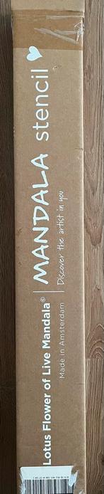 Mandala Amsterdam - mandala sjabloon, Huis en Inrichting, Ophalen of Verzenden, Zo goed als nieuw