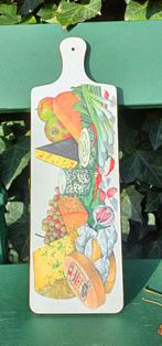 Vintage trespa snijplank broodplank Deborah Pope 45x14,5 cm, Ophalen of Verzenden, Gebruikt