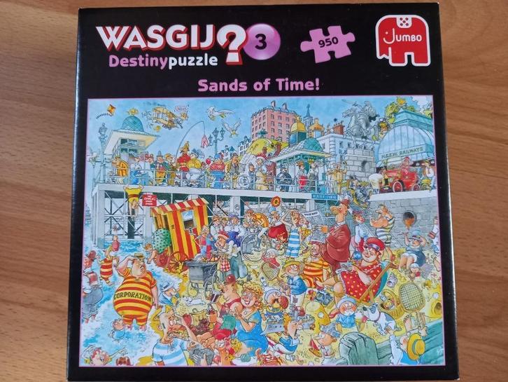 Wasgij Mystery 3 - Sands of Time, Hobby en Vrije tijd, Denksport en Puzzels, Zo goed als nieuw, Legpuzzel, 500 t/m 1500 stukjes