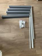 Rolgordijnen met bevestigingsmaterialen, Ophalen, Gebruikt, Grijs, 100 tot 150 cm