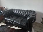 Bendic Chesterfield 2-zits bank rundleder, Huis en Inrichting, Ophalen, Gebruikt, 150 tot 200 cm, Tweepersoons