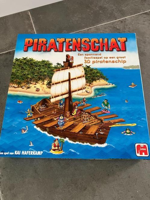 Spel Piratenschat Jumbo, Hobby en Vrije tijd, Gezelschapsspellen | Bordspellen, Nieuw, Een of twee spelers, Drie of vier spelers