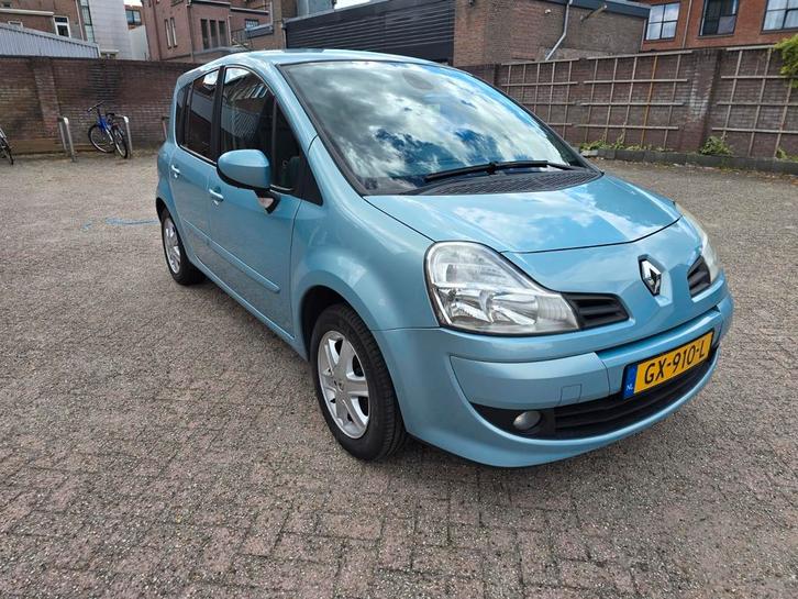 Renault Grand Modus 1.6 16V AUT 2008 Blauw AUTOMAAT + APK, Auto's, Renault, Bedrijf, Grand Modus, Airconditioning, Centrale vergrendeling