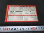 sticker kalender 1994 tem pelland bv shell stations, Ophalen, Zo goed als nieuw, Bedrijf of Vereniging