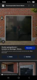 Nieuwe garage deuren., Ophalen, Zo goed als nieuw