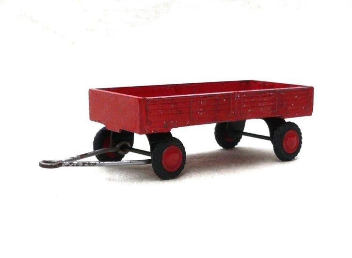 Lion toys 24 open aanhangwagen., Hobby en Vrije tijd, Modelauto's | 1:50, Gebruikt, Bus of Vrachtwagen, Lion Toys, Ophalen of Verzenden