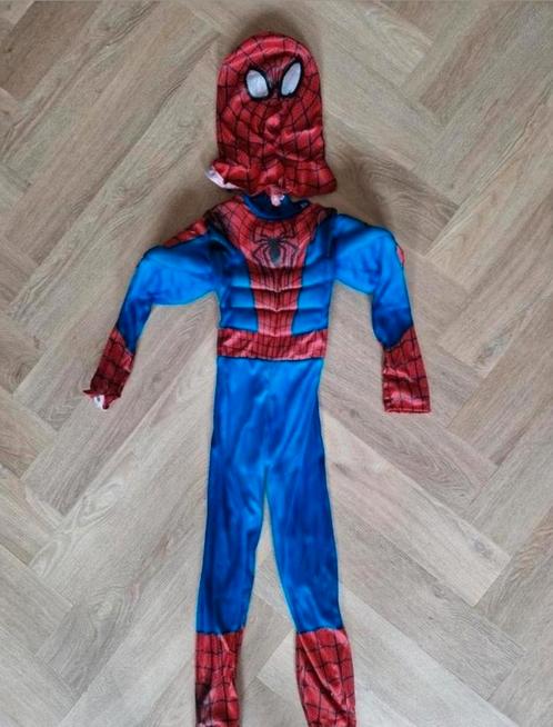 Spiderman ( spier editie ) verkleedpak 122 - 128 cm NIEUW, Kinderen en Baby's, Carnavalskleding en Verkleedspullen, Nieuw, Jongen of Meisje