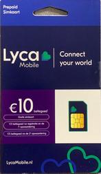 Partij Lyca prepaid simkaarten, Telecommunicatie, Prepaidkaarten en Simkaarten, Ophalen of Verzenden, Nieuw, Overige providers