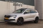 Skoda Karoq 1.5 TSI 150pk DSG Sportline -PANO-LED-ECC-TREKHA, Auto's, 65 €/maand, Stof, 4 cilinders, Adaptive Cruise Control