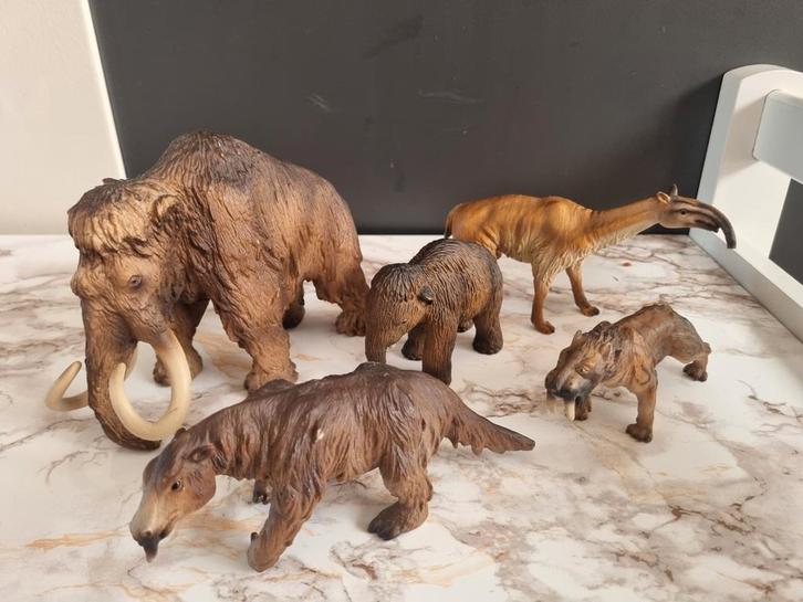Schleich Prehistorische Dieren Set, Kinderen en Baby's, Speelgoed | Overig, Gebruikt, Jongen of Meisje, Ophalen of Verzenden