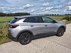 Opel Grandland X 1.2 Turbo 130pk S&S Aut 2019 Grijs, 65 €/maand, Zwart, 1199 cc, Leder en Stof