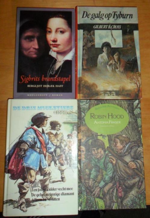 JEUGD Drie Musketiers ROBIN HOOD Galg Tyburn BRANDSTAPEL, Boeken, Kinderboeken | Jeugd | 10 tot 12 jaar, Gelezen, Ophalen of Verzenden