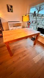 Eettafel hout 150x90, Ophalen, Eikenhout, 100 tot 150 cm, 50 tot 100 cm
