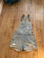 Denim tuinbroekje maat 34, Kleding | Dames, Jumpsuits, Ophalen of Verzenden, Zo goed als nieuw, Maat 34 (XS) of kleiner, Blauw