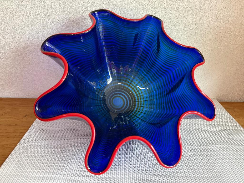 Glazen Schaal Chihuly/Ittig, Schaal, Nieuw, Ophalen of Verzenden, Glas