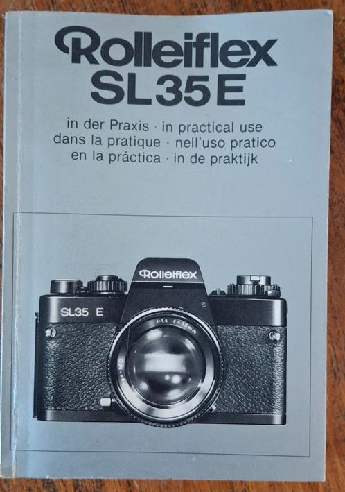 Rolleiflex SL35E Handleiding - Meertalig, Boeken, Techniek, Gelezen, Overige onderwerpen, Ophalen of Verzenden
