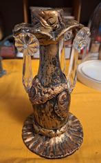 Italiaanse gouden kandelaar Kristallen hangers Kerst, Overige materialen, Gebruikt, Overige kleuren, Ophalen of Verzenden