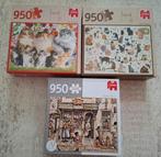 3x puzzel Francien Oomen en Anton Pieck, Hobby en Vrije tijd, Ophalen of Verzenden, 500 t/m 1500 stukjes, Zo goed als nieuw, Legpuzzel