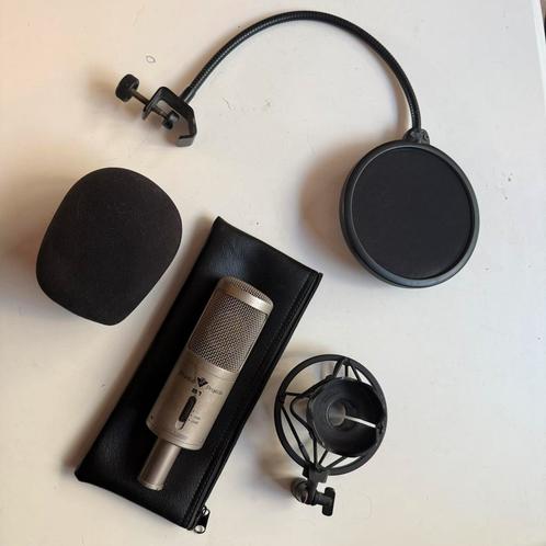 Studio Projects B1 met popkiller, windscherm en shockmount, Muziek en Instrumenten, Microfoons, Studiomicrofoon, Ophalen of Verzenden