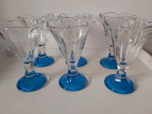 Ijscoupe Italië vintage, Huis en Inrichting, Keuken | Servies, Zo goed als nieuw, Overige stijlen, Glas, Ophalen of Verzenden