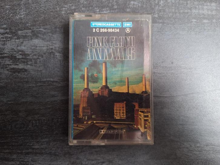 Pink Floyd - Animals Cassette - Harvest 2C266-98434, France, Cd's en Dvd's, Cassettebandjes, Gebruikt, Origineel, Rock en Metal