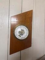 Decoratieve barometer met houten plaat, Ophalen of Verzenden
