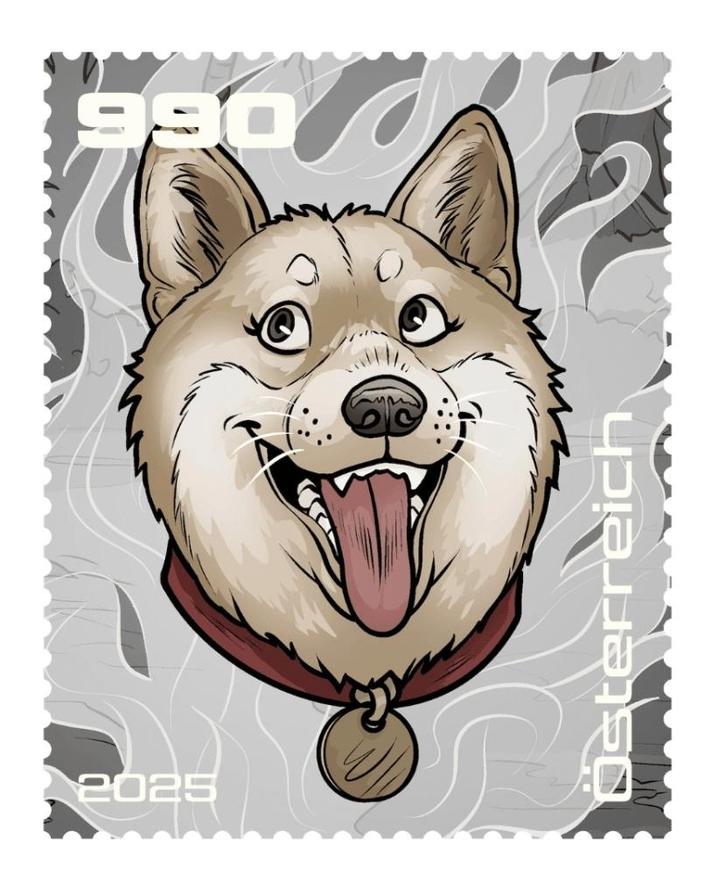 Oostenrijk 2025 Kabuso Strip Crypto - NFT kleur Grijs, Postzegels en Munten, Postzegels | Europa | Oostenrijk, Postfris, Verzenden