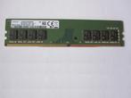 Samsung 8GB: 1x 8GB DDR4-2400T 1Rx8 pc4 geheugen desktop, Computers en Software, RAM geheugen, Verzenden, DDR4, 8 GB, Zo goed als nieuw