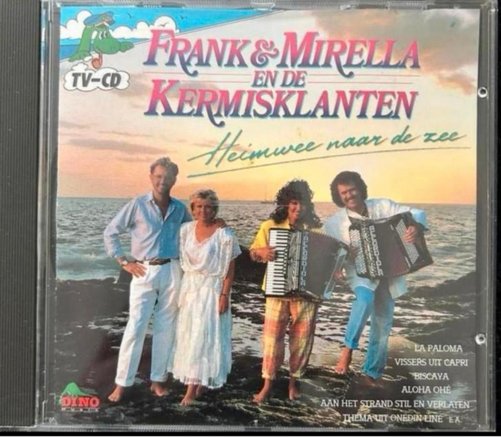 Frank & Mirella en de Kermisklanten Heimwee naar de zee Cd, Ophalen of Verzenden, Gebruikt, Levenslied of Smartlap