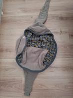 Lodger baby shelter fleece in taupe, Kinderen en Baby's, Ophalen of Verzenden, Zo goed als nieuw, Draagzak, Lodger