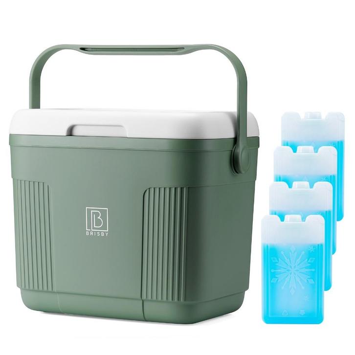 Brisby 22 Liter Koelbox met 4 Koelelementen NIEUW - 5 Kleure, Caravans en Kamperen, Koelboxen, Nieuw, Koelbox, Koelelement, Ophalen
