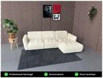 GRATIS LEVERING Loungebank Creme 270x160 REFURBISHED, Huis en Inrichting, 250 tot 300 cm, Hoekbank, Ophalen of Verzenden, Zo goed als nieuw