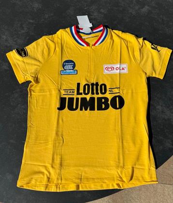 Team Lotto Jumbo Wielershirt - Maat L/XL - Geel beschikbaar voor biedingen