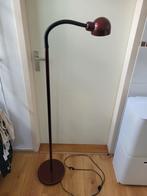 Elco lite vloerlamp metallic rood, 100 tot 150 cm, Gebruikt, Ophalen of Verzenden, Metaal