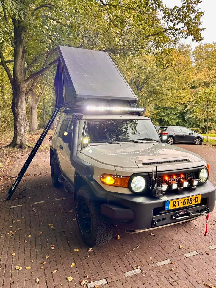 Toyota FJ Cruiser Trail Teams Edition expedition/4x4camper, Auto's, Toyota, Particulier, Overige modellen, 4x4, ABS, Airbags, Airconditioning