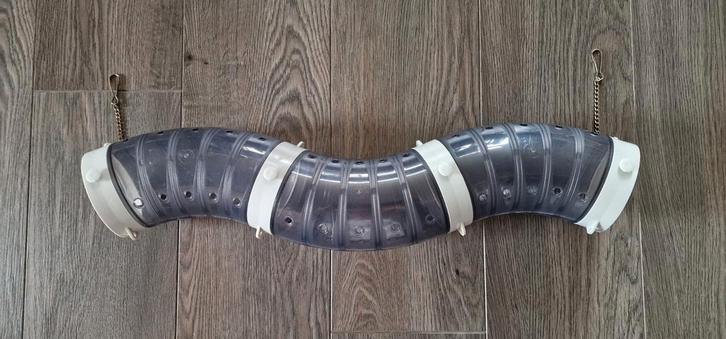 Lange Driedelige Ferplast Speelbuis voor Ratten en Fretten, Dieren en Toebehoren, Knaagdieren en Konijnen | Toebehoren, Gebruikt