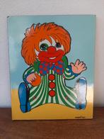 Vintage houten Simplex Toys puzzel Clown, Ophalen of Verzenden, Zo goed als nieuw