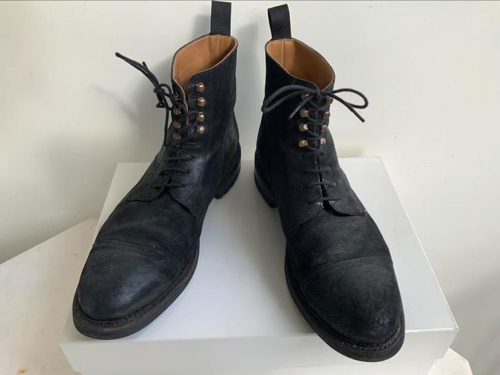 Stoere boots van Zwartjes Amsterdam maat 42.5, Kleding | Heren, Schoenen, Gedragen, Boots, Bruin, Ophalen of Verzenden
