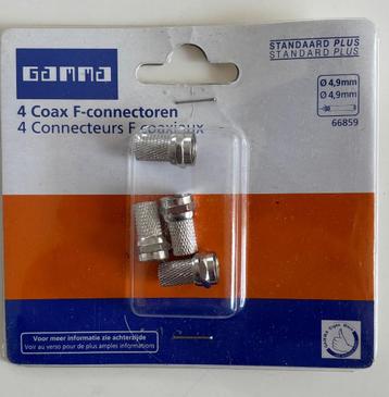 Twist On connectoren 4,9 mm (4x) 6,5 mm (3x) ONGEBRUIKT beschikbaar voor biedingen