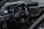 BMW 7-serie 745e M Pano 360° Bruin Leder Shadowline, Automaat, Achterwielaandrijving, Gebruikt, Zwart