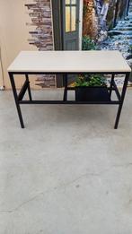 Bureau, Huis en Inrichting, Ophalen, Zo goed als nieuw, 150 tot 200 cm, Metaal