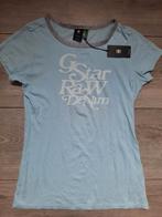 Nieuw! G-star G star shirt t-shirt blauw maat slim fit mt S, Blauw, Nieuw, Ophalen of Verzenden, Korte mouw