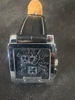 Horloge Heren Merk, Slimstar, Leer, Staal, Polshorloge, Nieuw